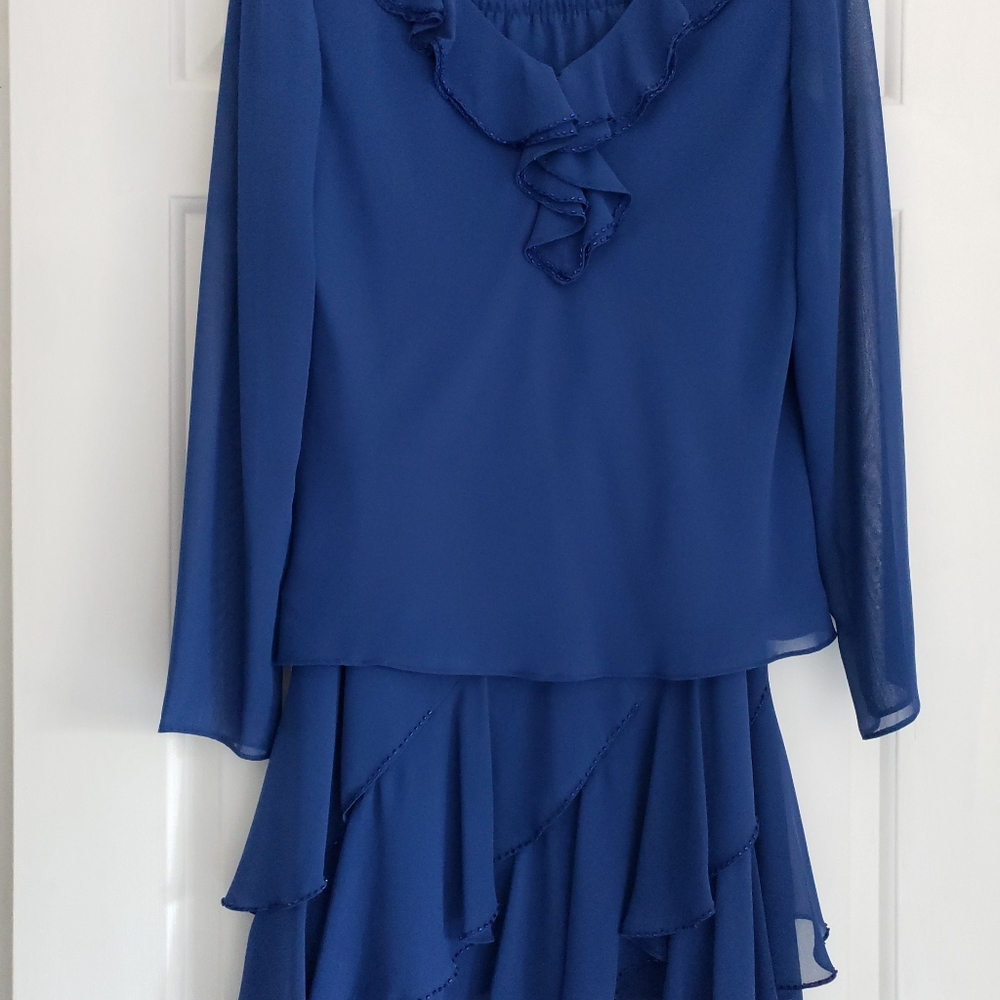 Womens 2 pc Evening Skirt Set 6P